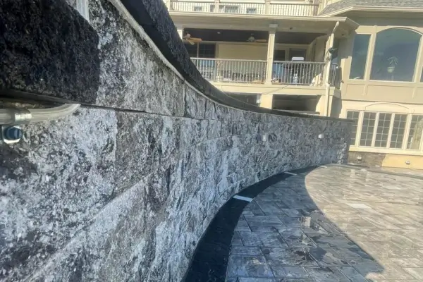 Retaining Wall Installation